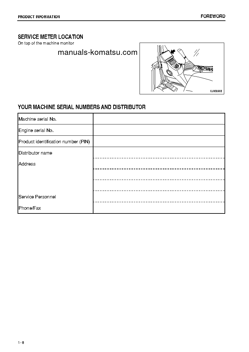 Protected: PC200LC-8(THA)-M0 S/N C10001-UP Operation manual (English)