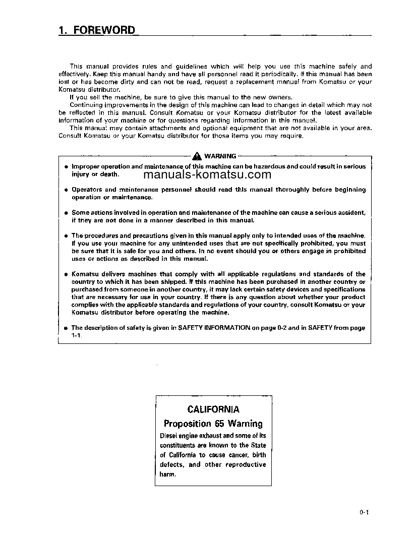 Protected: HD325-6(JPN) S/N 5680-5717 Operation manual (English)