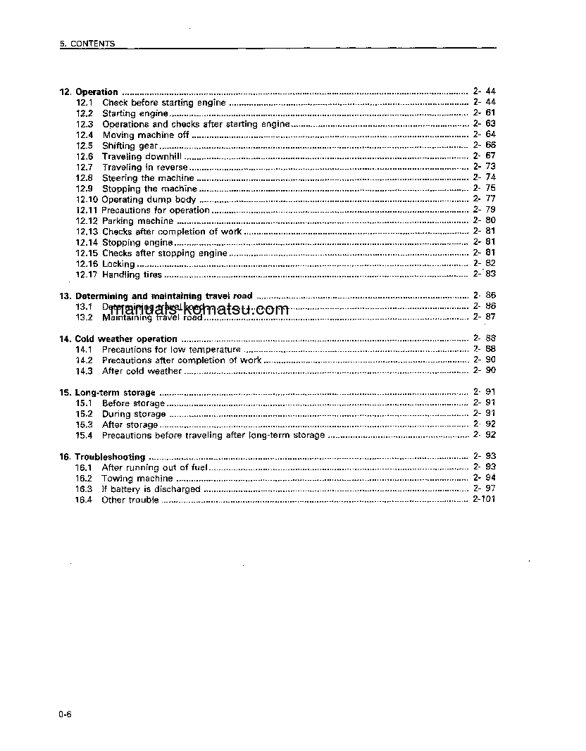 Protected: HD325-6(JPN) S/N 5680-5717 Operation manual (English)