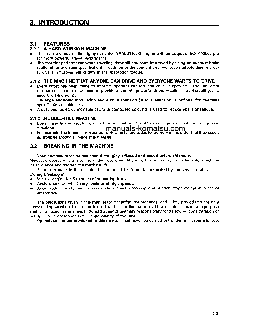 Protected: HD325-6(JPN) S/N 5718-5800 Operation manual (English)