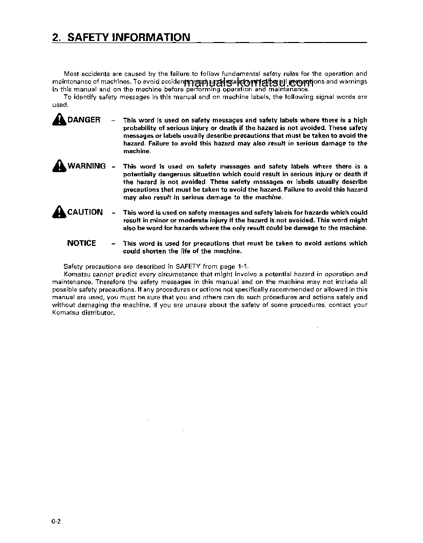 Protected: D21P-7(JPN)-EMISSION ENG. S/N 80228-80832 Operation manual (English)