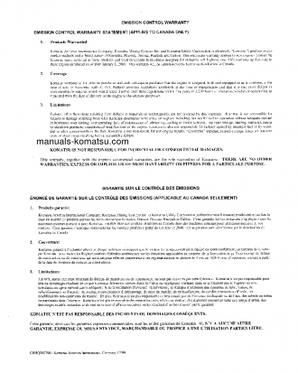 PC120-6(JPN) S/N 45001-47570 Operation manual (English)