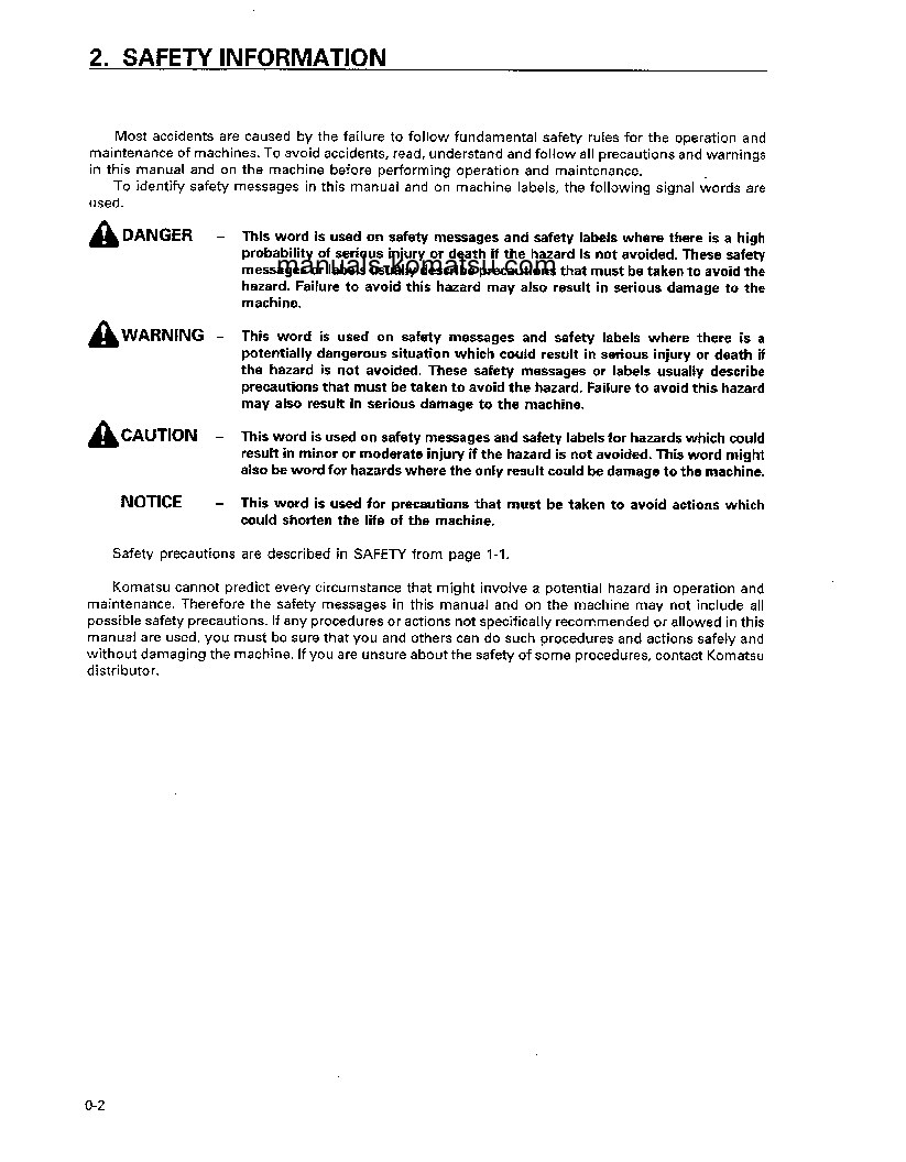 Protected: PC100-6(JPN) S/N 41401-45220 Operation manual (English)