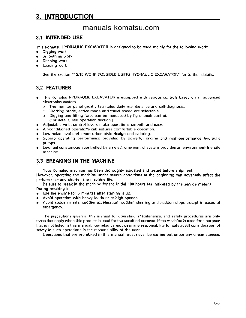 Protected: PC100-6(JPN) S/N 41401-45220 Operation manual (English)