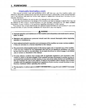 HD785-3(JPN) S/N 2269-UP Operation manual (English)