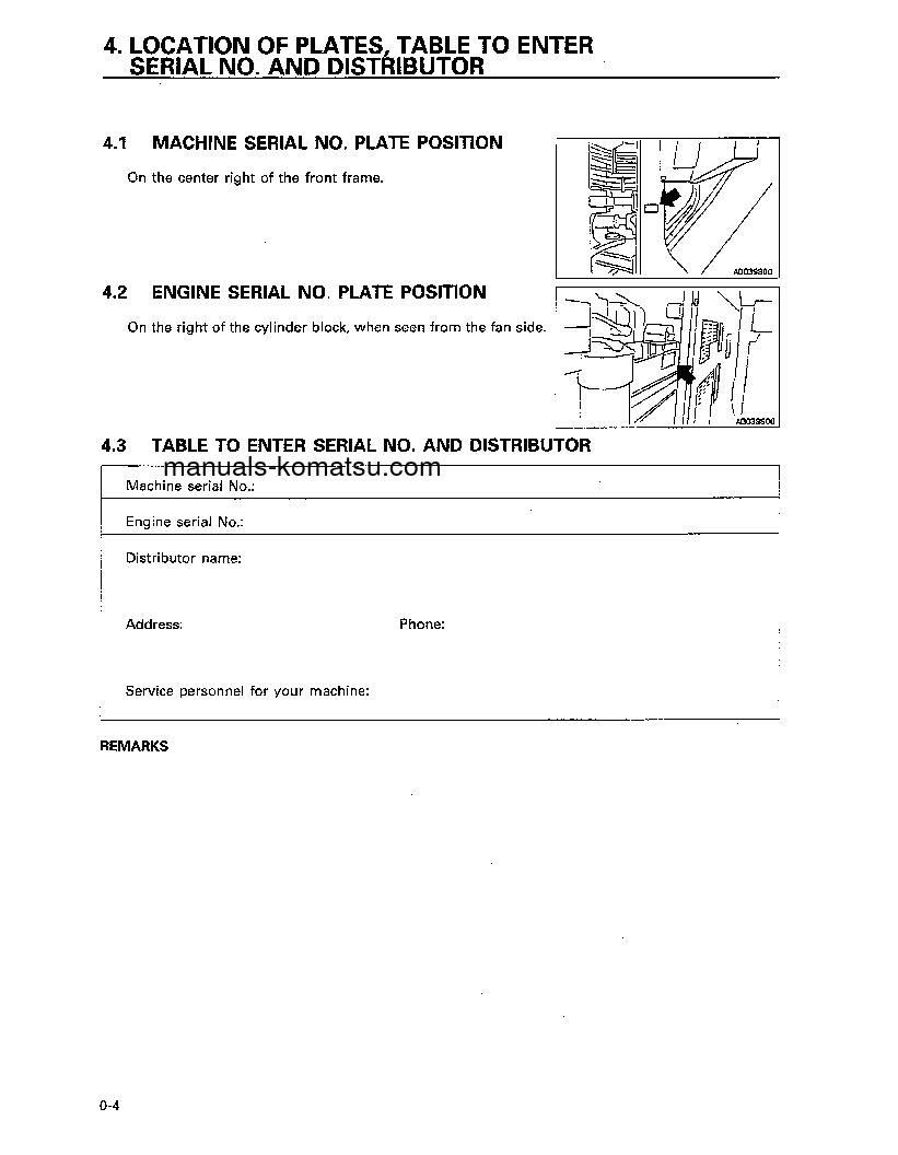 Protected: WA800-2(JPN) S/N 10710-UP Operation manual (English)