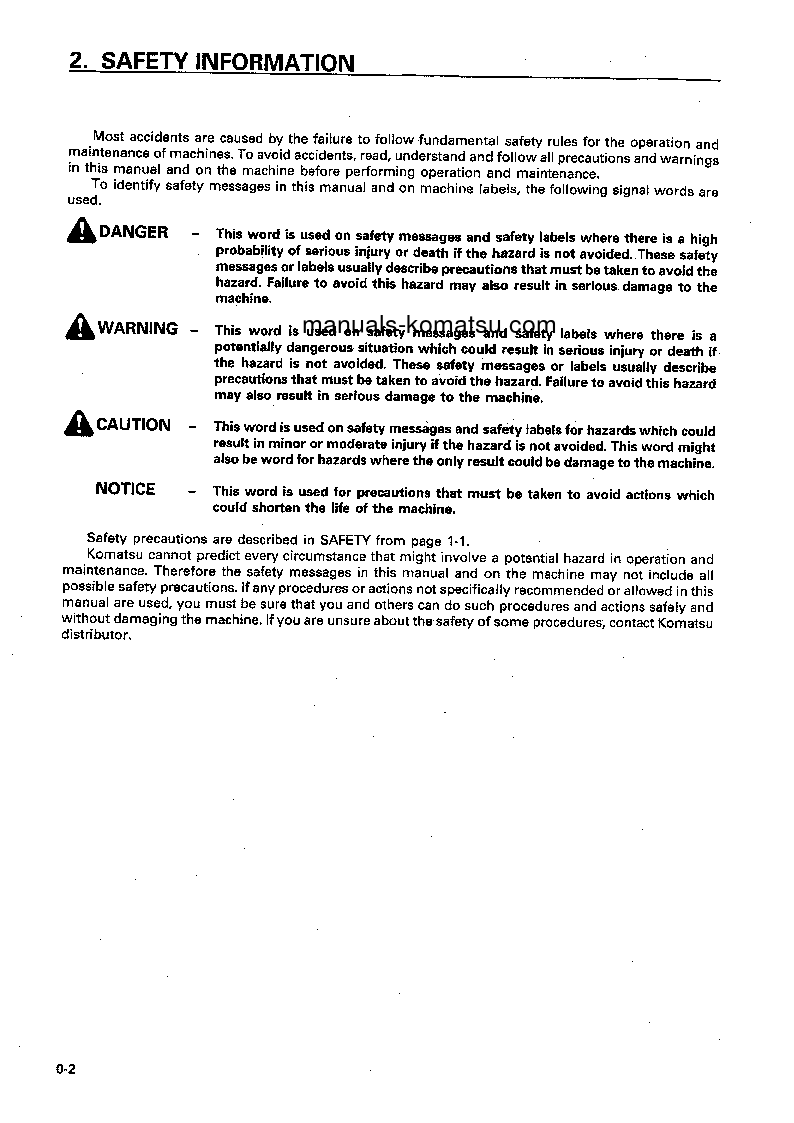 Protected: PC50UU-2(JPN) S/N 8001-UP Operation manual (English)