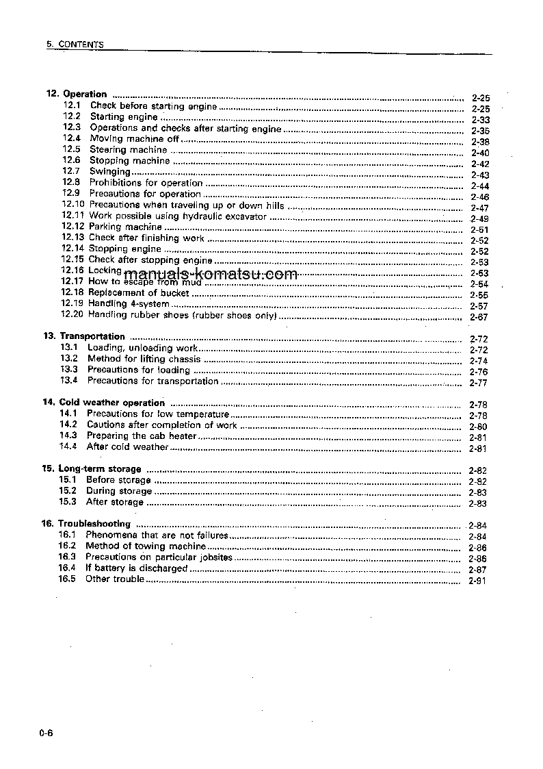 Protected: PC50UU-2(JPN) S/N 8001-UP Operation manual (English)