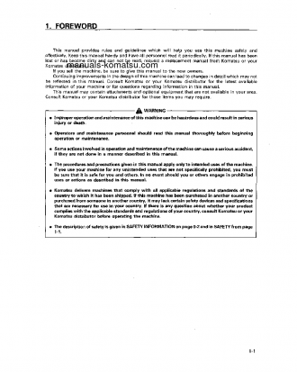 WA380-3(JPN) S/N 50001-53000 Operation manual (English)