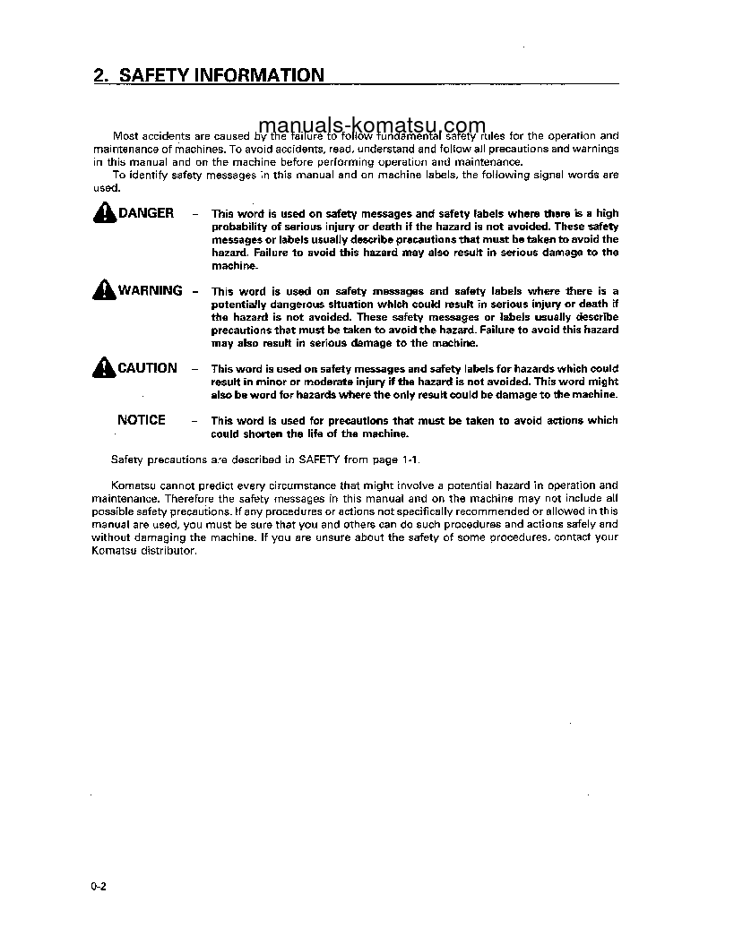 Protected: WA380-3(JPN) S/N 50001-53000 Operation manual (English)