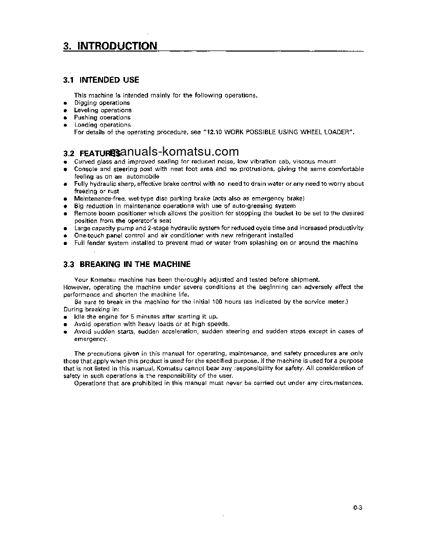 Protected: WA380-3(JPN) S/N 50001-53000 Operation manual (English)