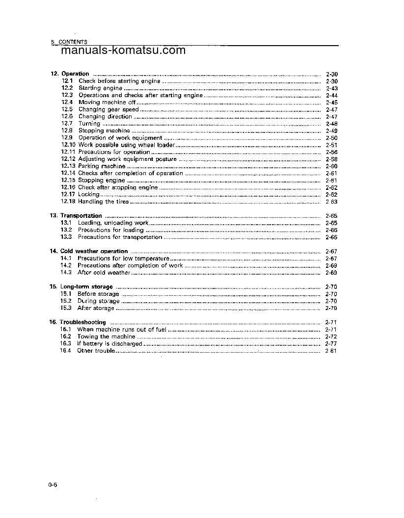 Protected: WA380-3(JPN) S/N 50001-53000 Operation manual (English)
