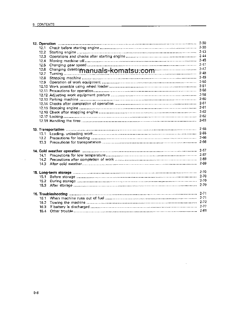 Protected: WA320-3(JPN) S/N 50001-UP Operation manual (English)