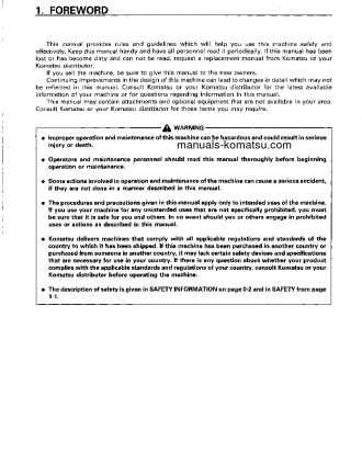 PC45-1(JPN) S/N 3506-UP Operation manual (English)