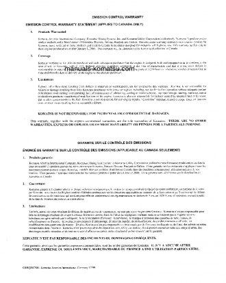 D65P-12(JPN) S/N 61365-62780 Operation manual (English)