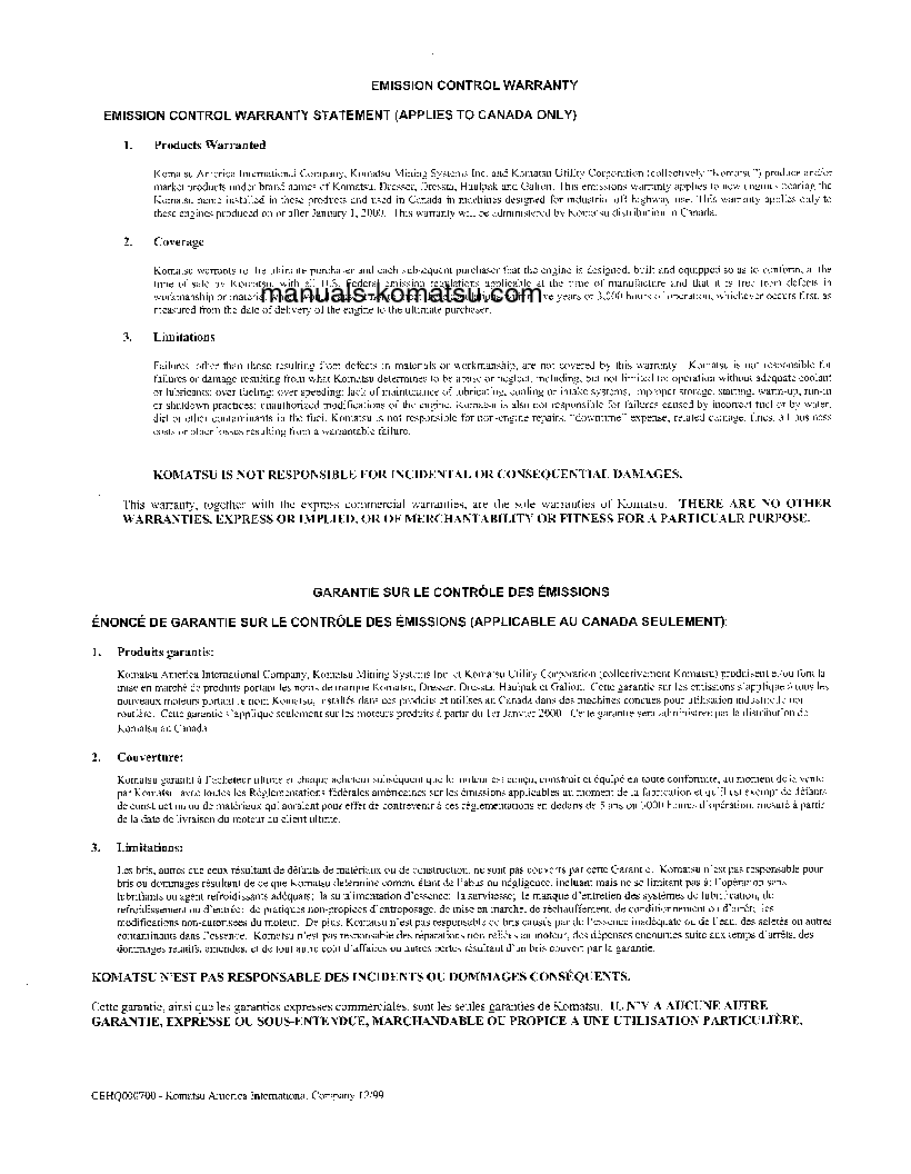 Protected: D65P-12(JPN) S/N 61365-62780 Operation manual (English)