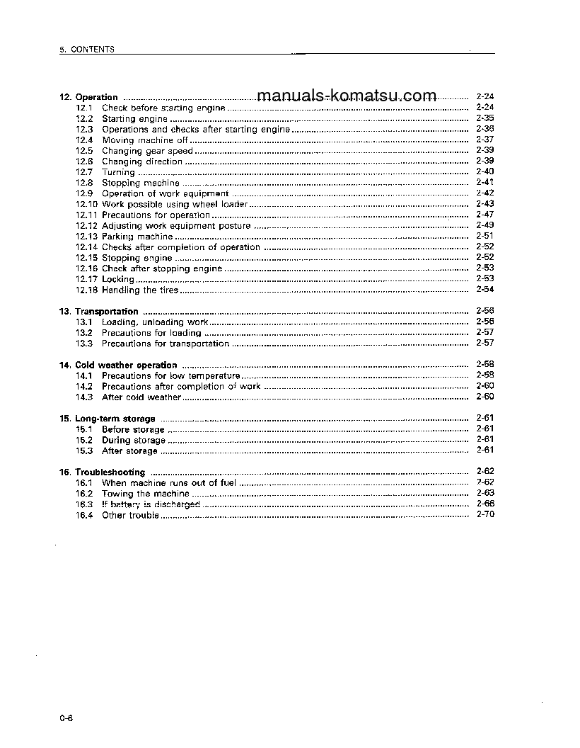 Protected: WA180-3(JPN)-A S/N 53001-UP Operation manual (English)