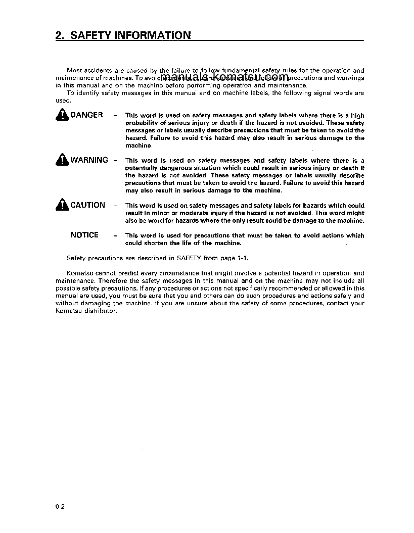 Protected: WA250-3(JPN) S/N 50001-53000 Operation manual (English)