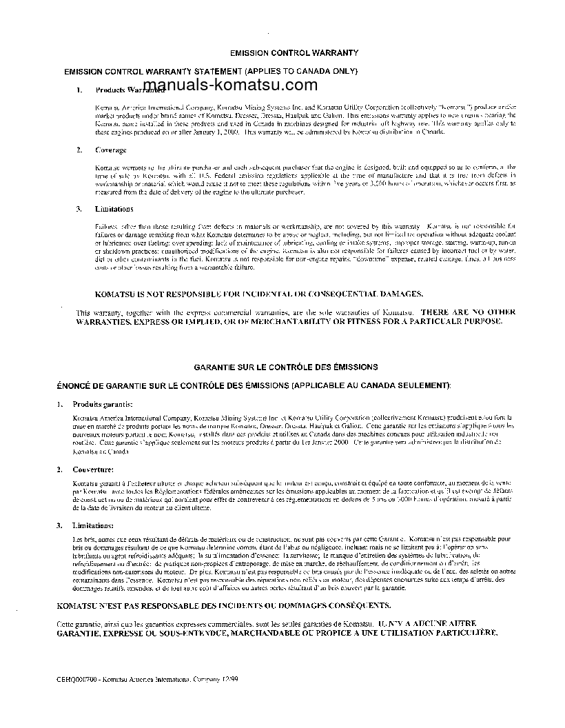 Protected: PC1000SE-1(JPN) S/N 10001-10376 Operation manual (English)