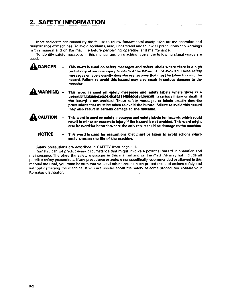 Protected: D575A-2(JPN)-SUPER DOZER S/N 10012-UP Operation manual (English)