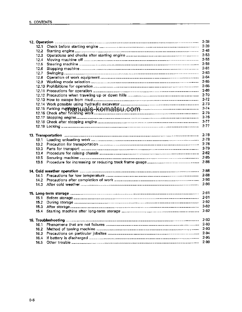 Protected: PC1000SE-1(JPN) S/N 10377-UP Operation manual (English)