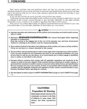 PC300LC-6(JPN) S/N 33001-33465 Operation manual (English)