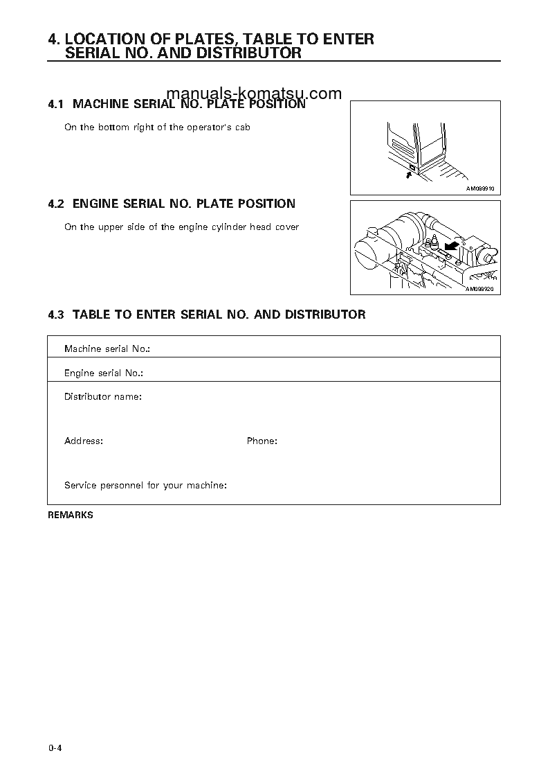 Protected: PC300LC-6(JPN) S/N 33001-33465 Operation manual (English)