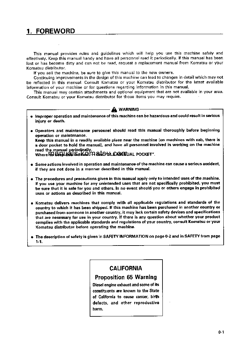 Protected: D75S-5(JPN) S/N 16538-UP Operation manual (English)