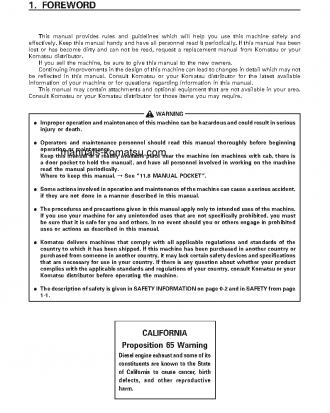 D75S-5(JPN) S/N 16591-UP Operation manual (English)