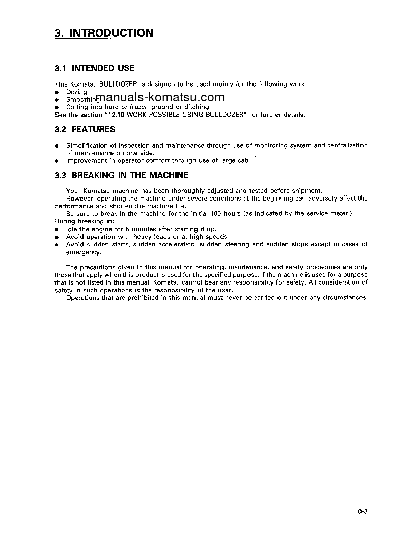 Protected: D85P-21(JPN) S/N 3001-UP Operation manual (English)