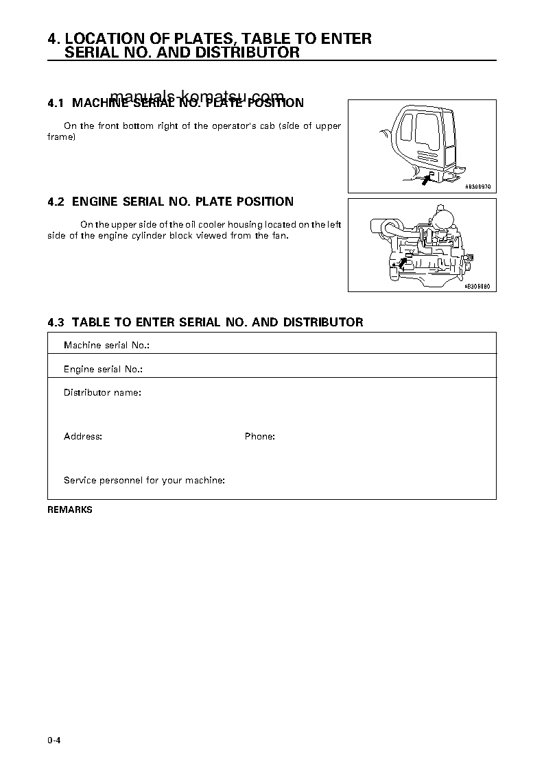 Protected: PC750SE-6(JPN) S/N 10001-10238 Operation manual (English)