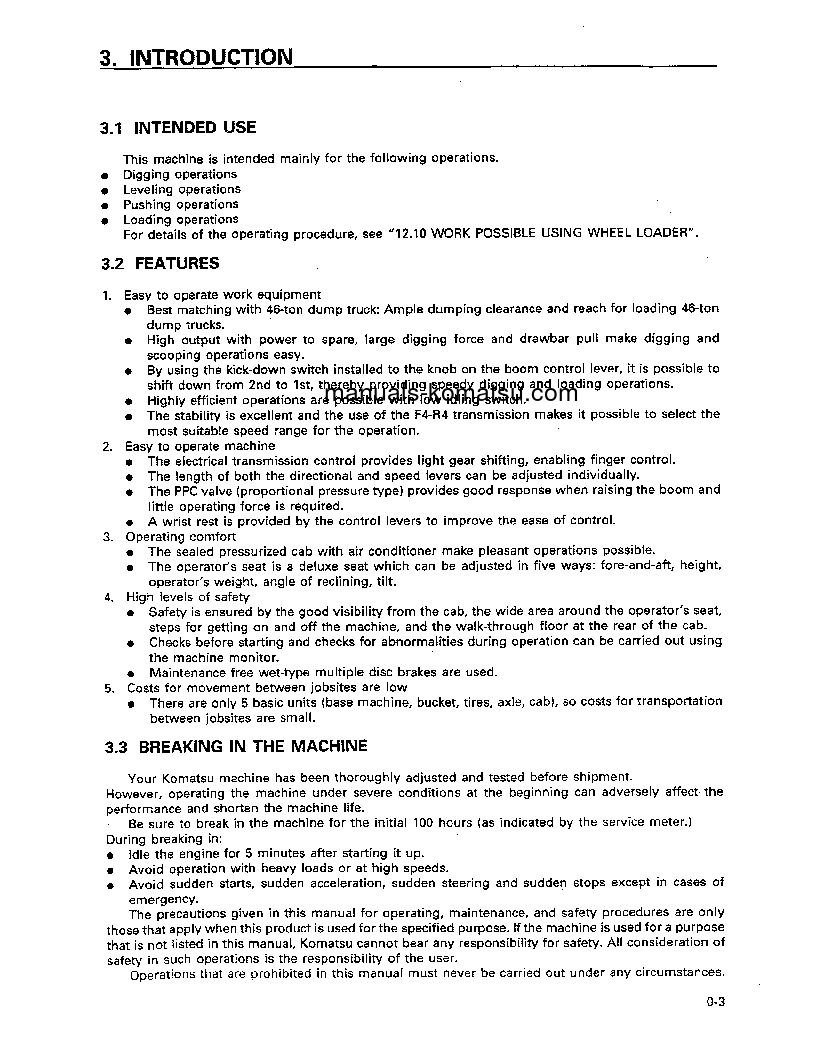 Protected: WA700-1(JPN) S/N 15000-UP Operation manual (English)