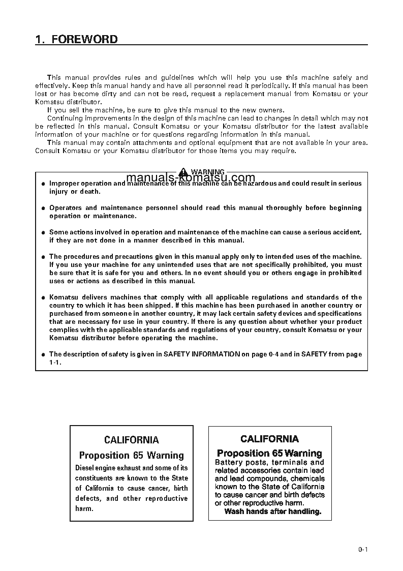 Protected: WA320-3(JPN) S/N 50403-UP Operation manual (English)