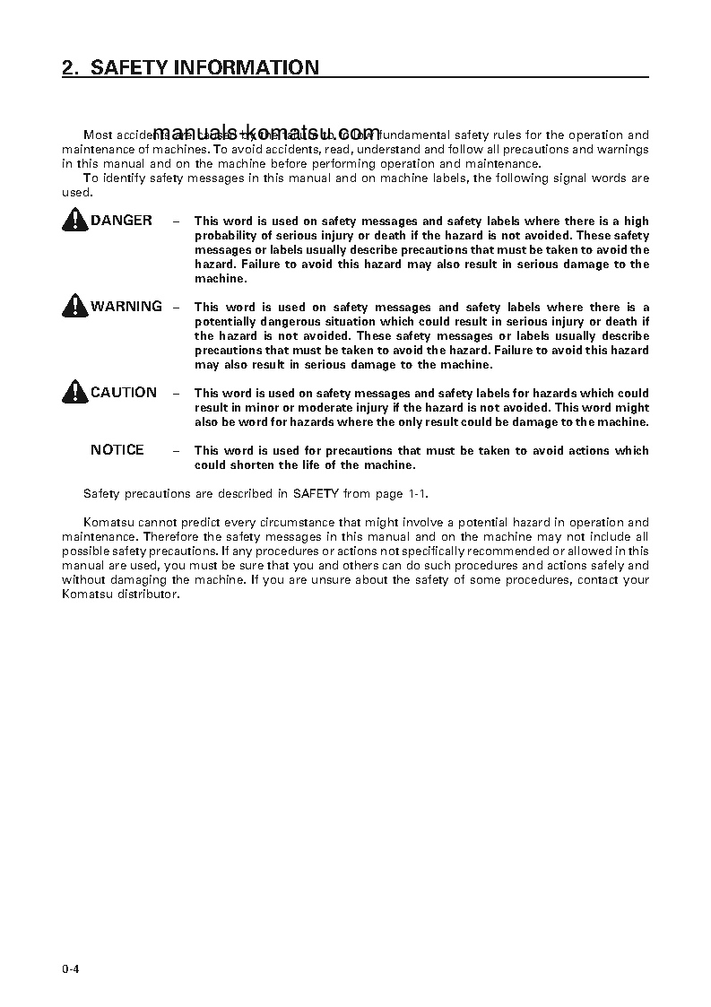 Protected: WA320-3(JPN) S/N 50403-UP Operation manual (English)