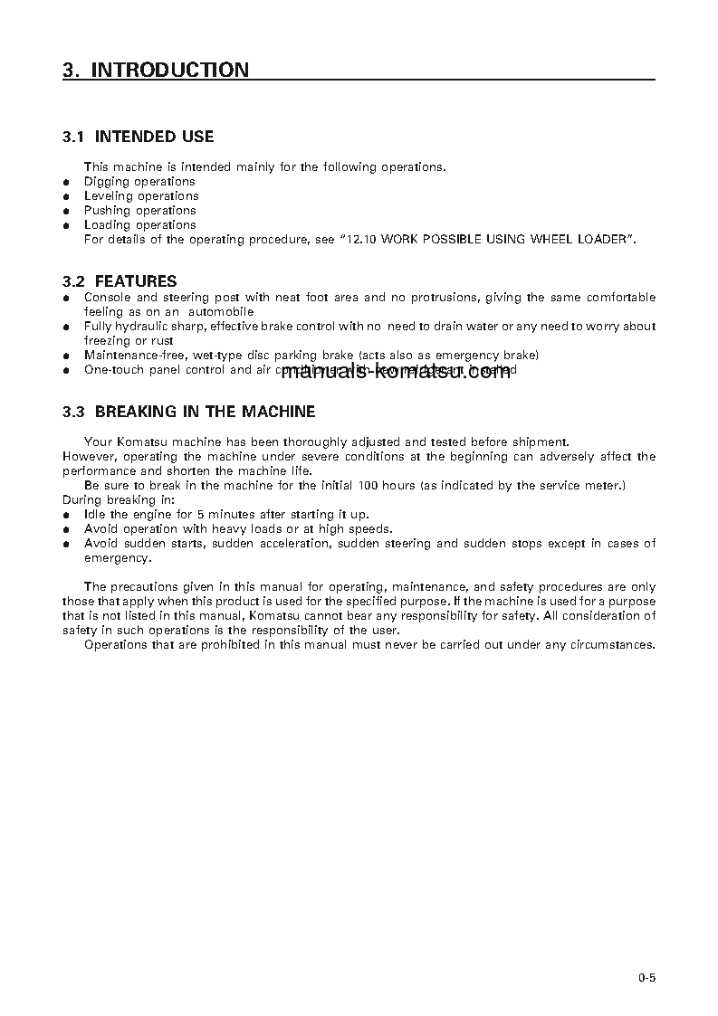 Protected: WA320-3(JPN) S/N 50403-UP Operation manual (English)