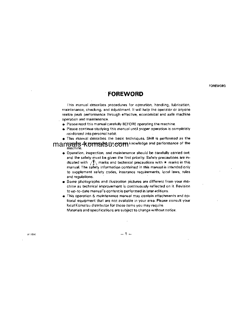 Protected: D75S-5(JPN)-A S/N 15001-UP Operation manual (English)