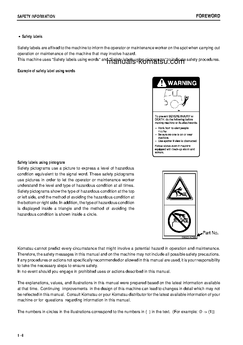 Protected: WA500-3(JPN) S/N 52001-52379 Operation manual (English)