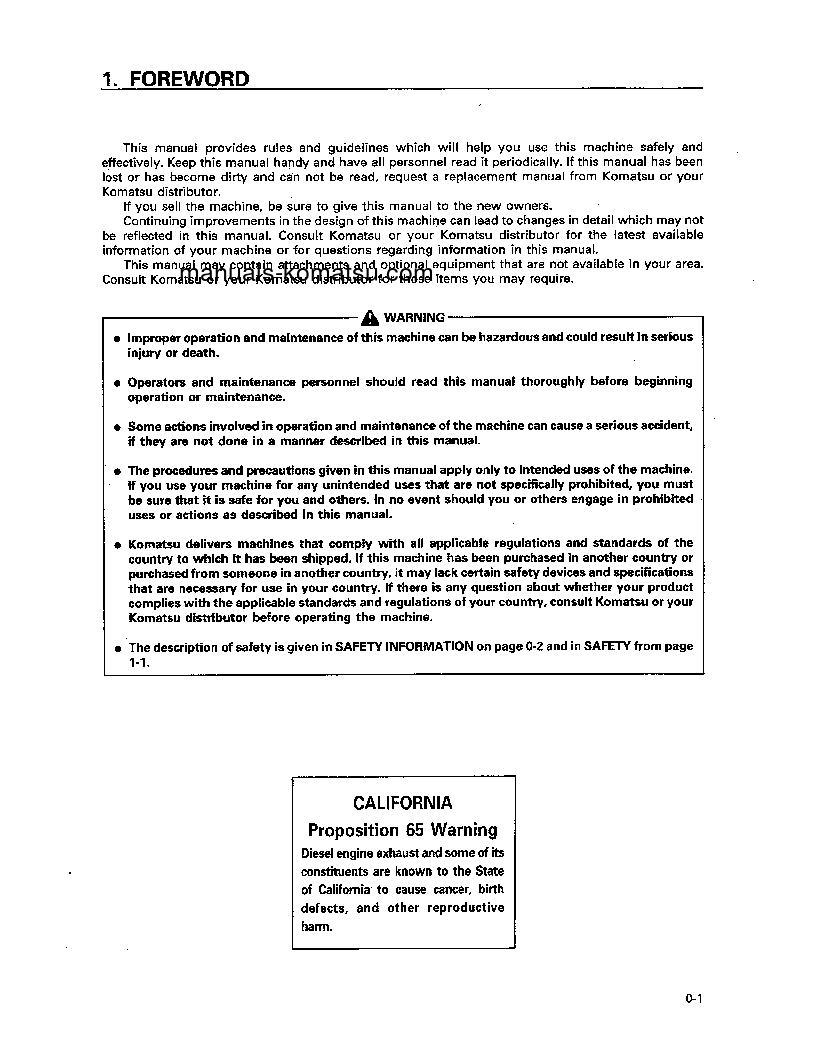 Protected: PC200-6(THA)-B S/N C10001-C10567 Operation manual (English)