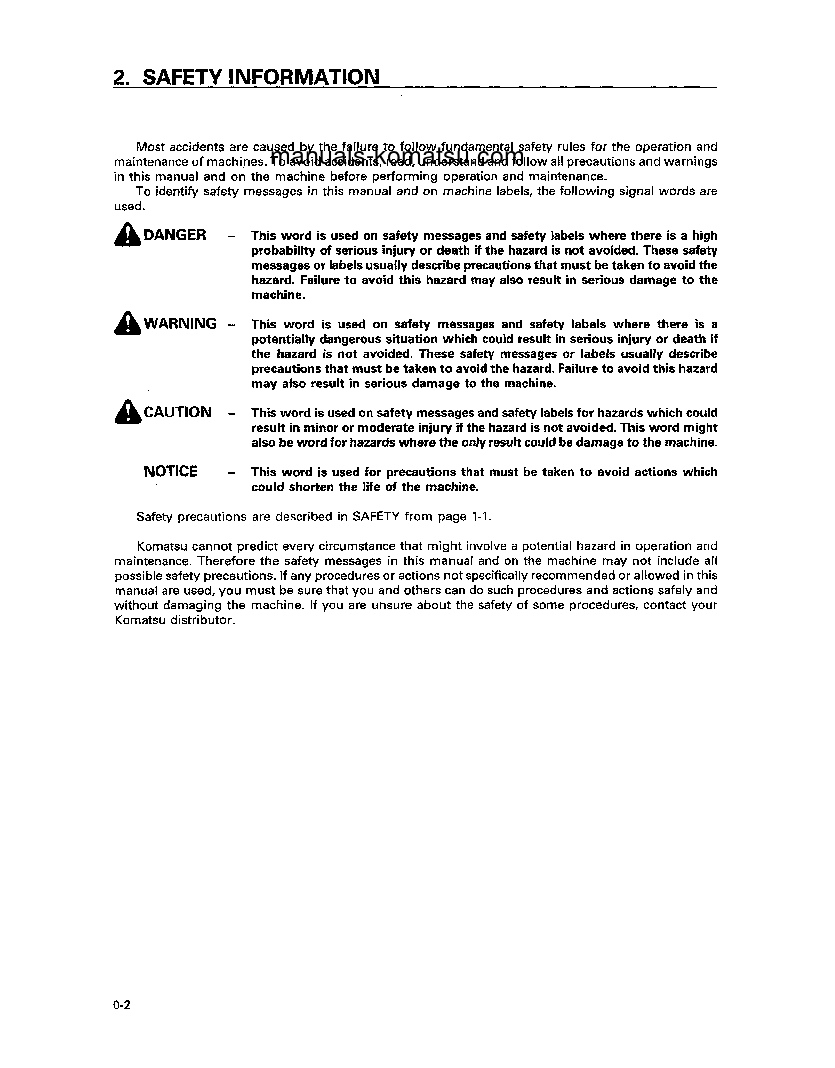 Protected: WA700-3(JPN) S/N 50001-50009 Operation manual (English)