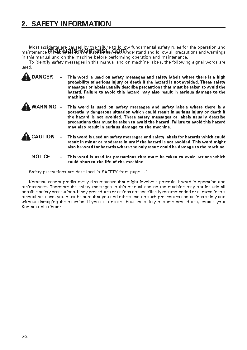 Protected: WA700-3(JPN) S/N 50010-51000 Operation manual (English)
