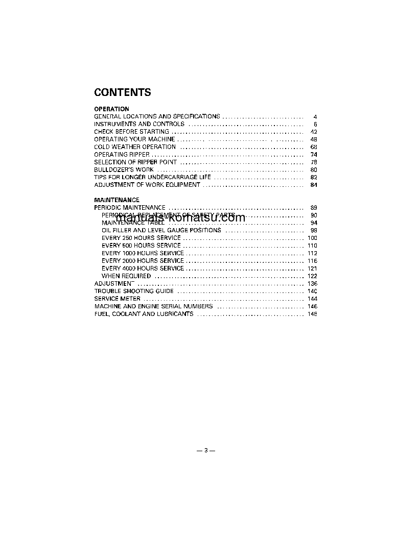 Protected: D475A-2(JPN) S/N 10201-10281 Operation manual (English)