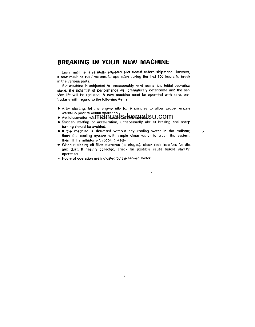 Protected: D475A-2(JPN) S/N 10282-10364 Operation manual (English)