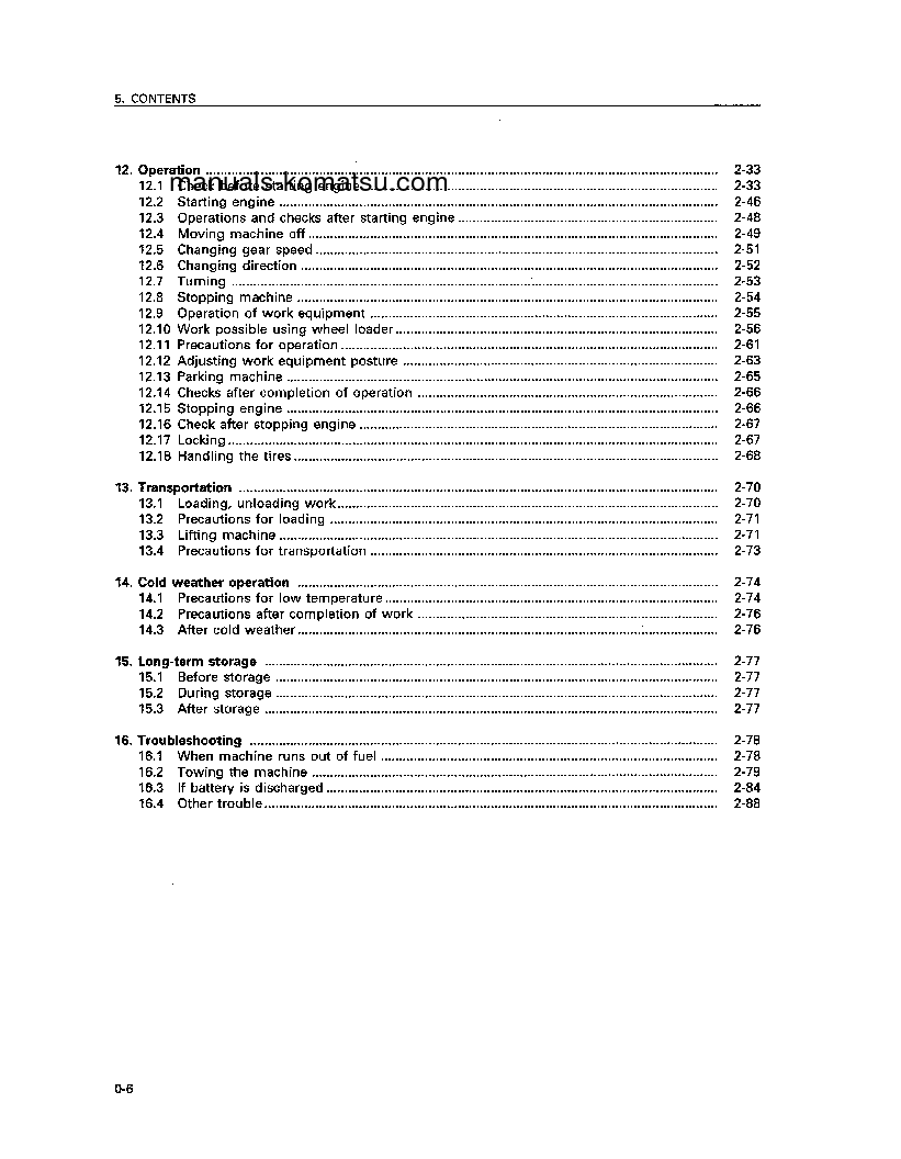 Protected: WA450L-3(JPN) S/N 53001-UP Operation manual (English)