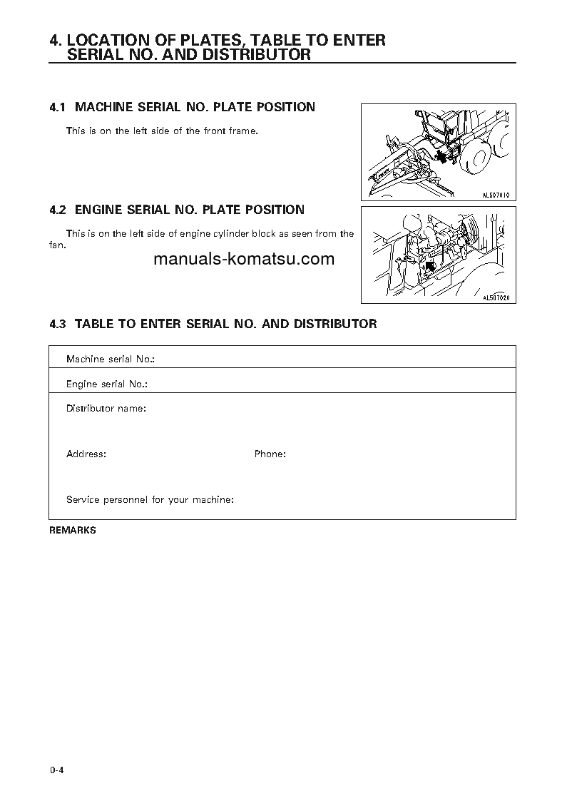 Protected: GD825A-2(JPN) S/N 12051-12106 Operation manual (English)