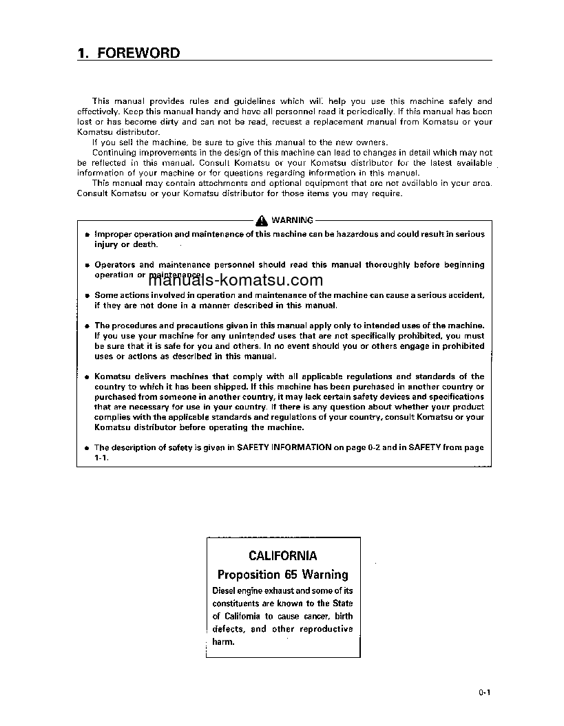 Protected: PC200-6(THA)-B S/N C10568-C10780 Operation manual (English)