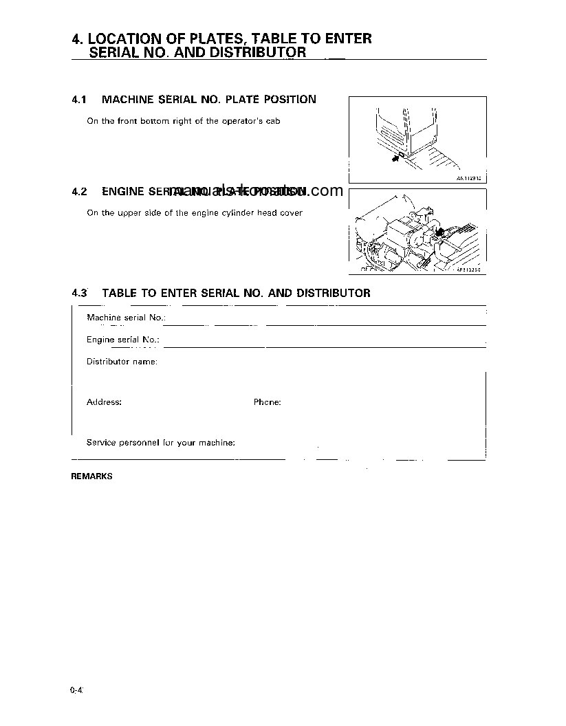 Protected: PC200-6(THA)-B S/N C10568-C10780 Operation manual (English)