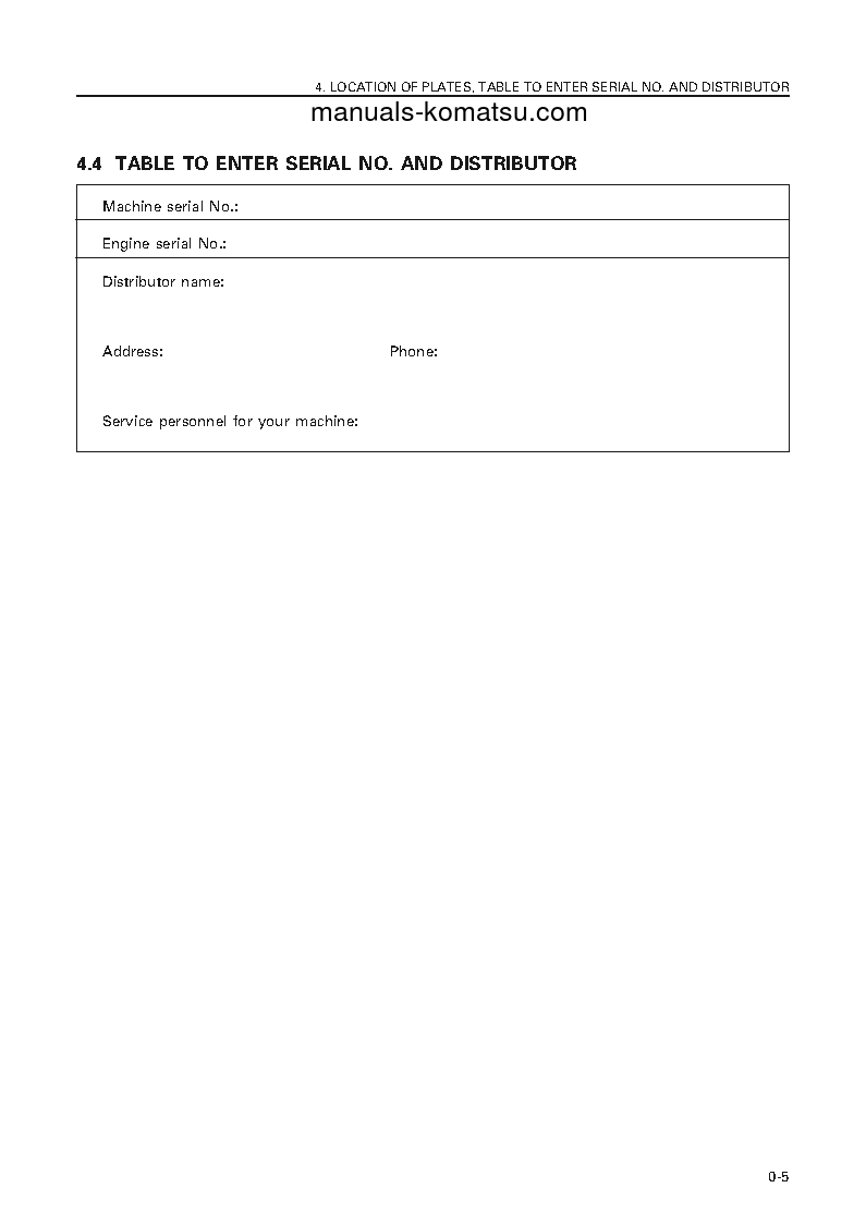 Protected: PC600LC-6(JPN) S/N 10001-11000 Operation manual (English)
