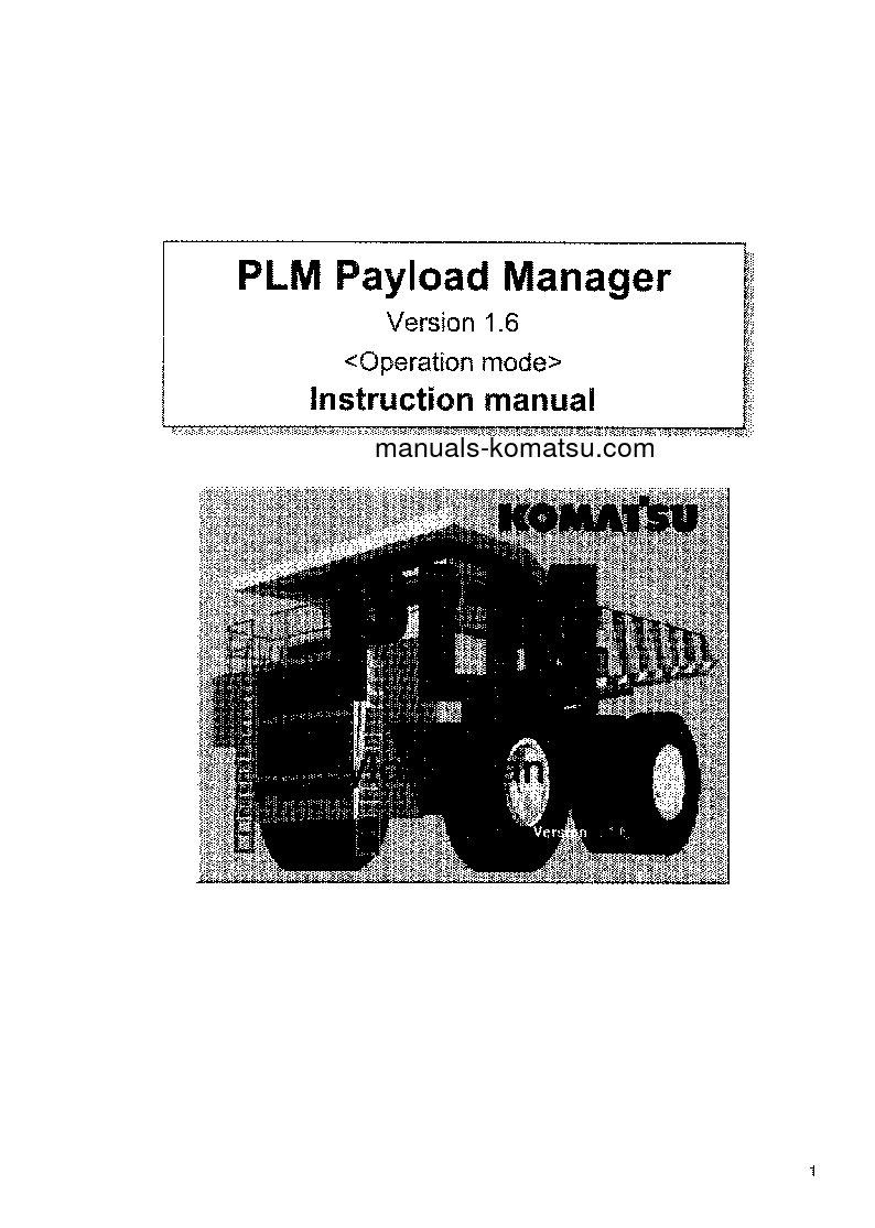 Protected: PLM(USA) S/N ALL Operation manual (English)