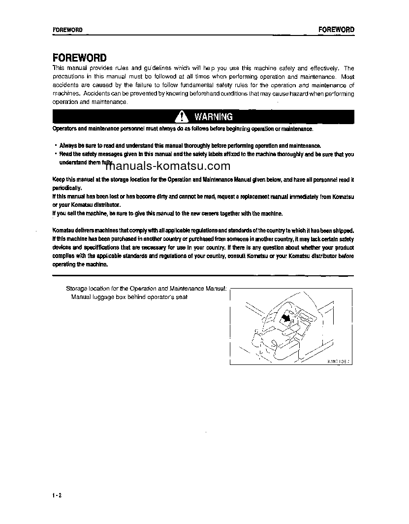 Protected: PC60-7(JPN) S/N 58001-59596 Operation manual (English)