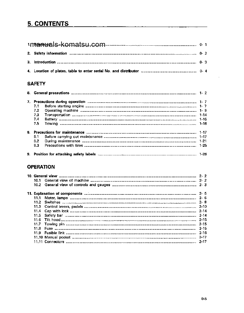 Protected: WA50-3(JPN) S/N 21450-23000 Operation manual (English)